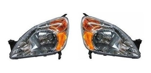 Par Juego Faros Honda Crv  2002 - 2004 Zry