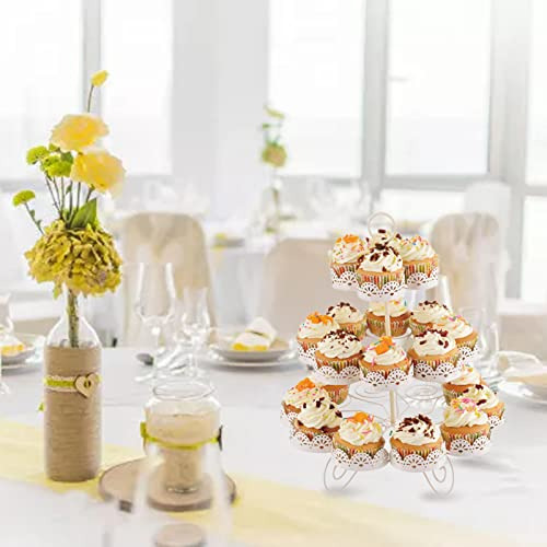 Torre De Cupcakes Chiciris, Soporte De Cupcakes De 3 Niveles