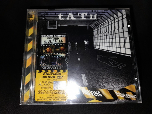 T.a.t.u. Dangerous And Moving Deluxe Cd+dvd Original México