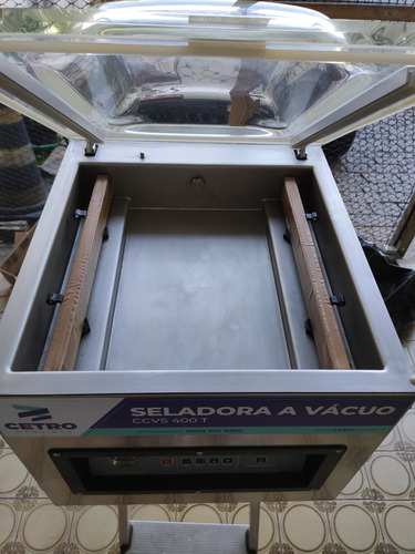 Seladora A Vácuo De Bancada Com Atm Ccvs 400 T (Usado)