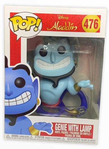 Funko Genio Con Lámpara # 476. Disney Aladdin