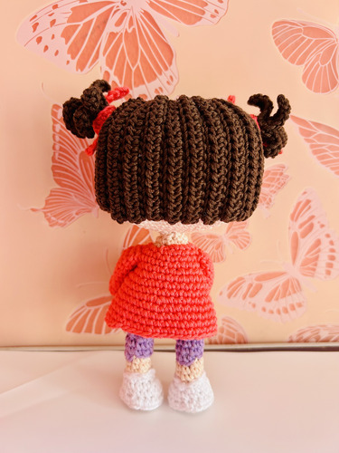 Muñequita Boo Tejida A Crochet ( Monster Inc)