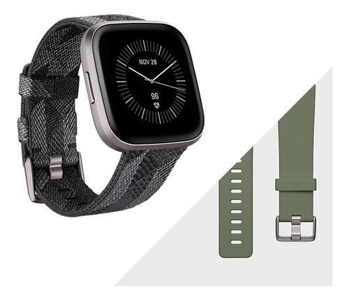 Reloj Inteligente Fitbit Versa 2 - Edicion Especial Color De La Caja Gris