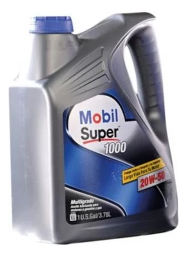 Aceite Mobil Super 1000 20w50 Galon