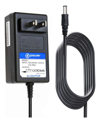 T-power Cargador Adaptador De Ca Cc De 12 V Para Altavoces .