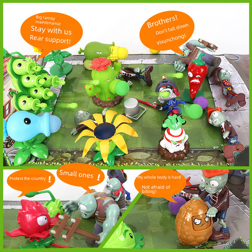 Juguete Expulsable De Zombis Gigantes De Plants Vs Zombies