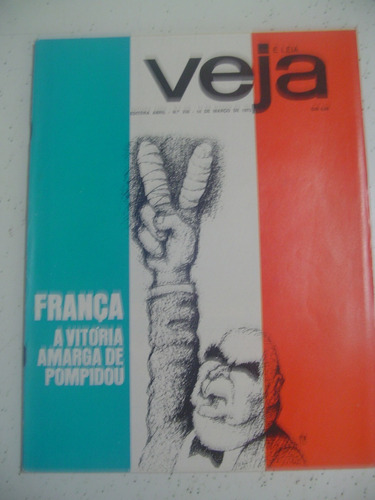 Revista Veja 236 França Marilia Pico Bandeira Carnaval 1973