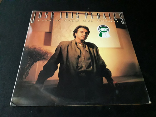 Jose Luis Perales Con El Paso Del Tiempo + Insert Lp Balada