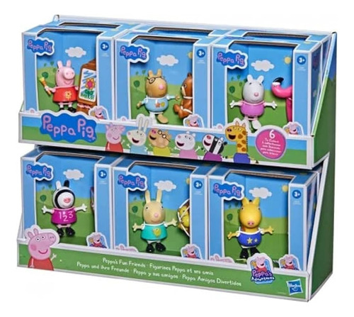 Peppa Pig Muñeca Figura Con Acc Coleccion Fun Friends Hasbro