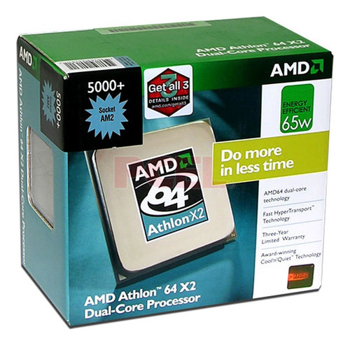 Procesador Amd Athlon 64 X2 5000+ 2.6ghz Socket Am2
