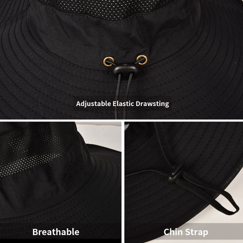 Sombrero De Sol Upf 50 Para Hombres Y Mujeres Verano Color Talle Diseño De La Tela