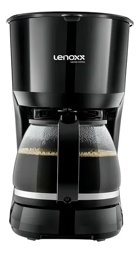 Cafeteira Grand Coffee 30 Xícaras  Pca037 750w Preta Lenoxx Cor Preto 220v