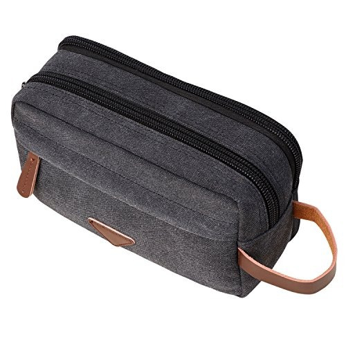 Bolsa De Viaje Para Hombre, Neceser De Cuero, Organizador De