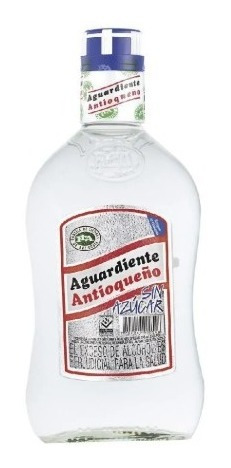 Antioqueño Aguardiente Colombia Tapa Azul Sin Azucar C A B A