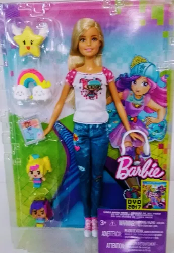 Barbie em um Mundo de Videogame é a nova série de bonecas da