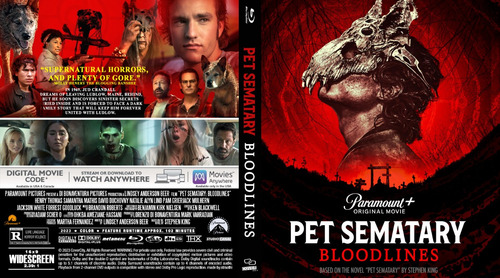Pet Sematary Bloodlines 2023 En Bluray. Audio Ing/esp. Lat