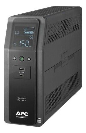 Apc Back Ups Pro Br 1000va Sinewave 10 Outlets, 2 Usb Av Vvc