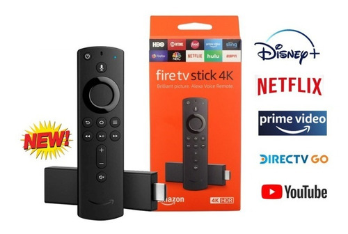 Imagen 6 de 6 de Amazon Fire TV Stick 4K control de voz 4K 8GB negro con 1.5GB de memoria RAM