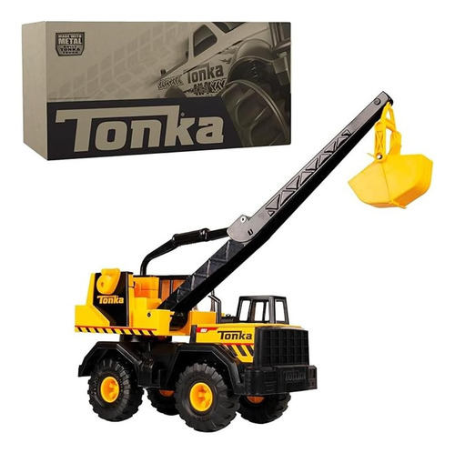 Tonka Steel Classics Mighty Crane Exclusivo De Amazon