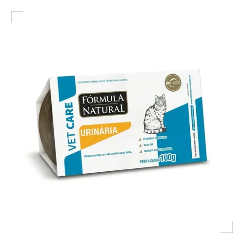 Ração Úmida Fórmula Natural Vet Care Urinária Gato 100g Lata