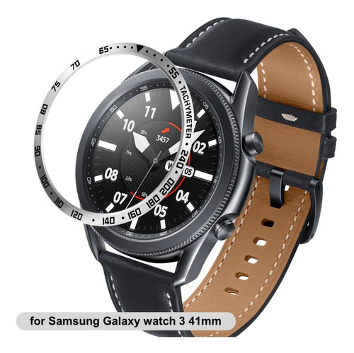 Bisel Acero Inox P/samsung Galaxy Watch 3 41mm - Silver Tac