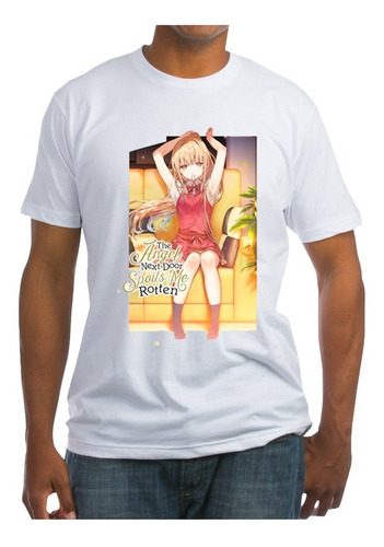 Playera The Angel Next Door Anime Diseño 06 Playeras Beloma