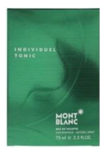 Perfume Montblanc Individuel Tonic de Hombre Edt 75 ml