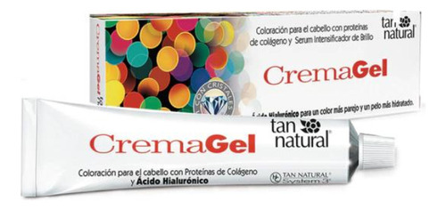 Coloración Tan Natural Crema Gel Pomo 47grs. Tono 7.66