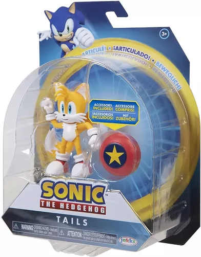 Boneco Sonic Calssic Original Importado Articulado 11 Cm