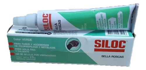 Sella Roscas Siloc Verde P/agua Fria Y Caliente 100g U R U 