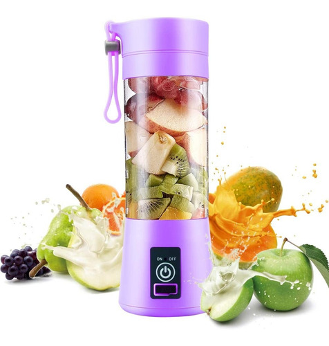 Licuadora Batidora Personal Recargable Juice Blender 