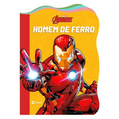 Livro Recortado Marvel - Homem De Ferro