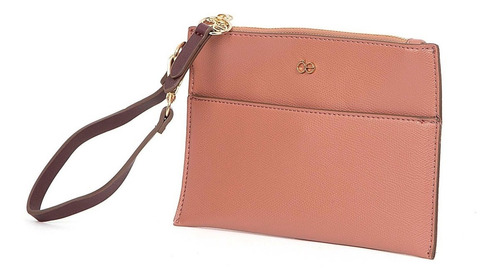 Bolsa Tote Cloe 2 En 1 Charm Metálico Color Pathé