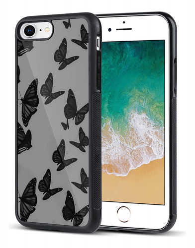 Funda Para iPhone 7 Ook Diseno De Mariposa