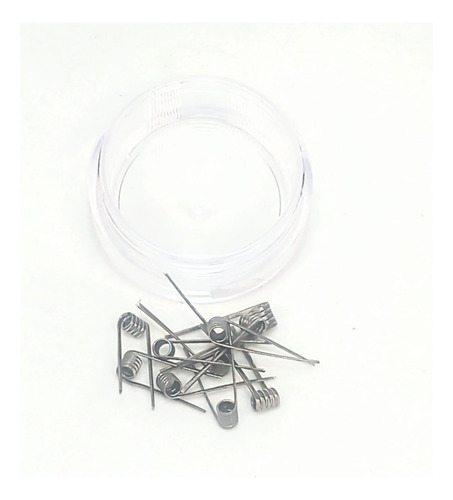10 Resistencias 1ohm Coilo Mtl 3-32/38ag 2.5mm Rta Kanthal