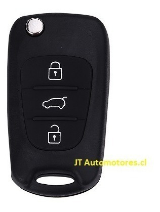 Llave Navaja Kia Cerato, Sorento, Carens (carcasa)