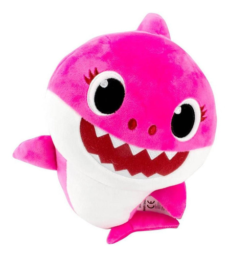 Baby Shark - Pelúcia 30cm Com Música - Mommy Shark