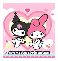 Comprar Servilletas De Personajes X 20u -Color My Melody y Kuromi