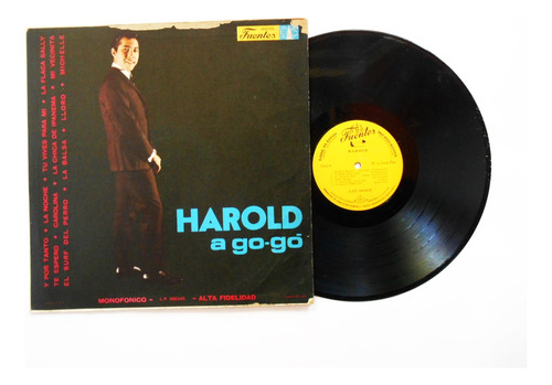 Harold Harold A Go Gó Lp Vinilo Edic Original Colombia 1966
