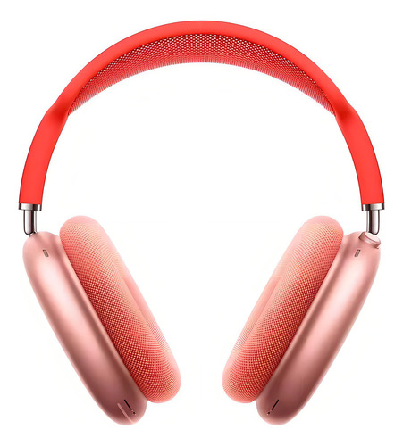 Fone De Ouvido S/ Fio Bluetooth P9 Air Wireless Headphone Cor Vermelho Luz Vermelho