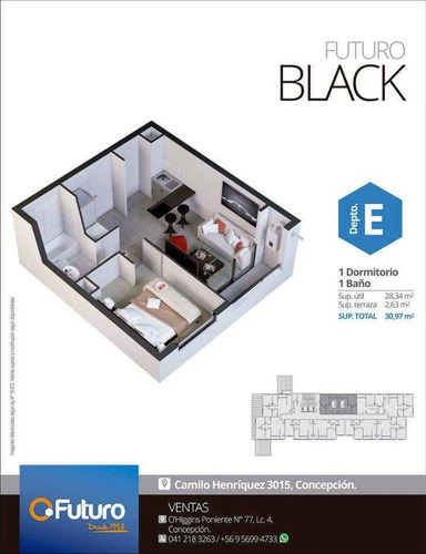 Impecable Departamento 1 Dormitorio Y 1 Baño