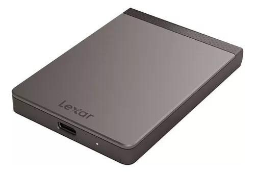 Sl200 Portable Ssd Usb 3.1 Lexar 1tb Portátil, Unidad De Est Color Negro