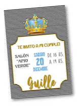 Comprar Kit Imprimible Corona Mod.5 100% Editable Candy Bar Celeste