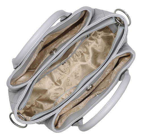 Bolso Satchel Para Mujer Westies Gris Hbcybugs2we