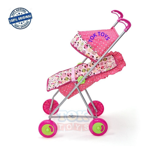 Imagem 2 de 5 de Carrinho De Boneca Reborn Alive Milano Luxo
