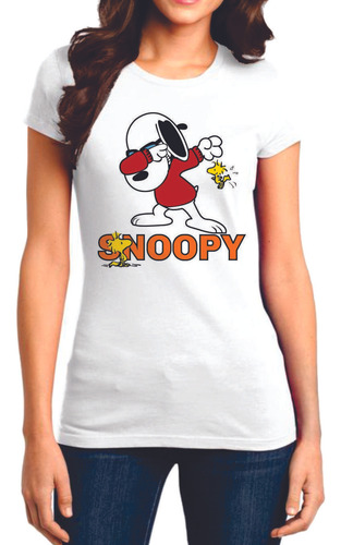 Playera Snoopy - Snoopy Y Emilio