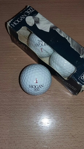 Pelotas De Golf Hogan 392, Número 1, Originales, Únicas, X 3