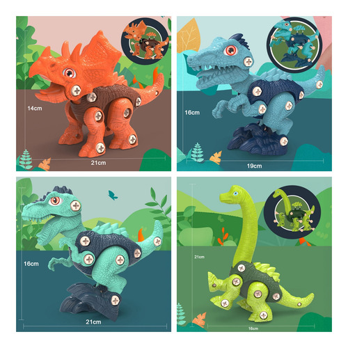 Juguetes De Dinosaurios Para Niños Diy Con Taladro Electrico