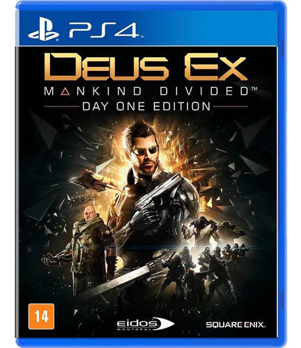 Juego Playstation 4 Deus Ex Mankind Divided Day Edition