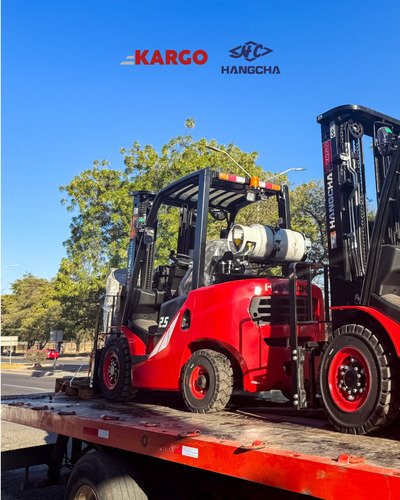 Montacargas Hangcha 5000 Lb Gas Lp Motor Nissan Torre Triple